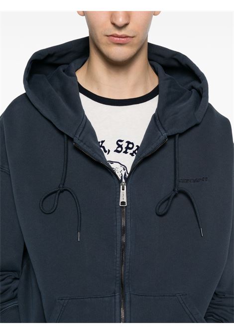 felpa hooded benton uomo carbone CARHARTT WIP | I0353473IW.GD